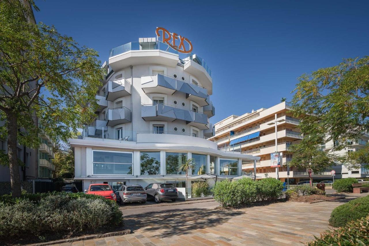 Hotel Rex - Fronte Mare Riccione Kültér fotó